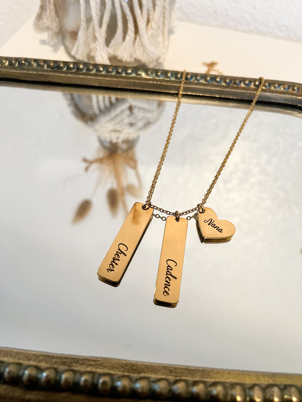 Custom Name Tag Necklace