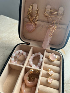Rose Quartz Jewelry Box