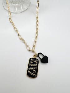 MANIFEST - Charm Necklace