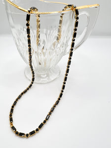 CRYSTAL - Black Crystal Necklace