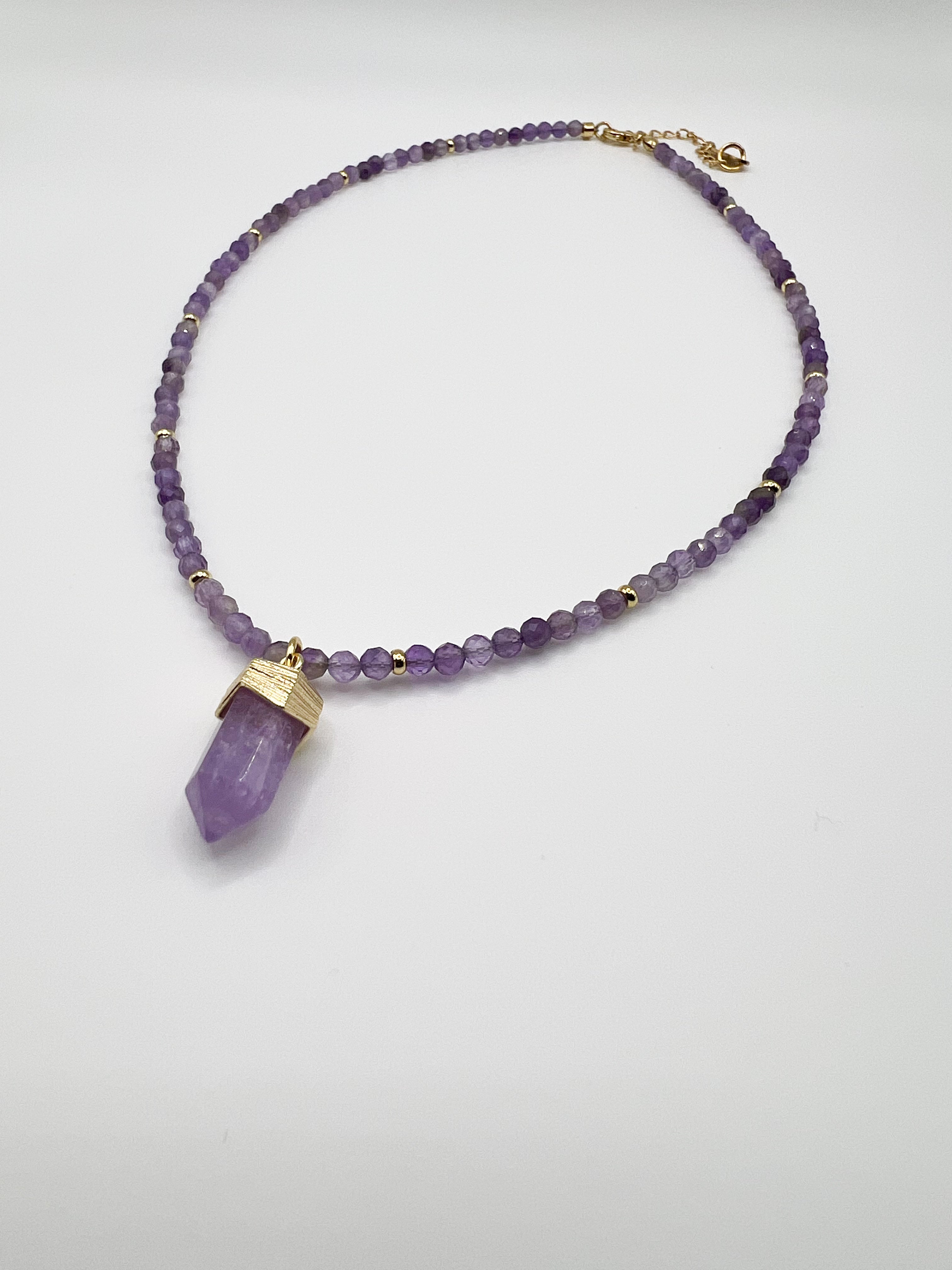 Mahalia | Amethyst Necklace (003)